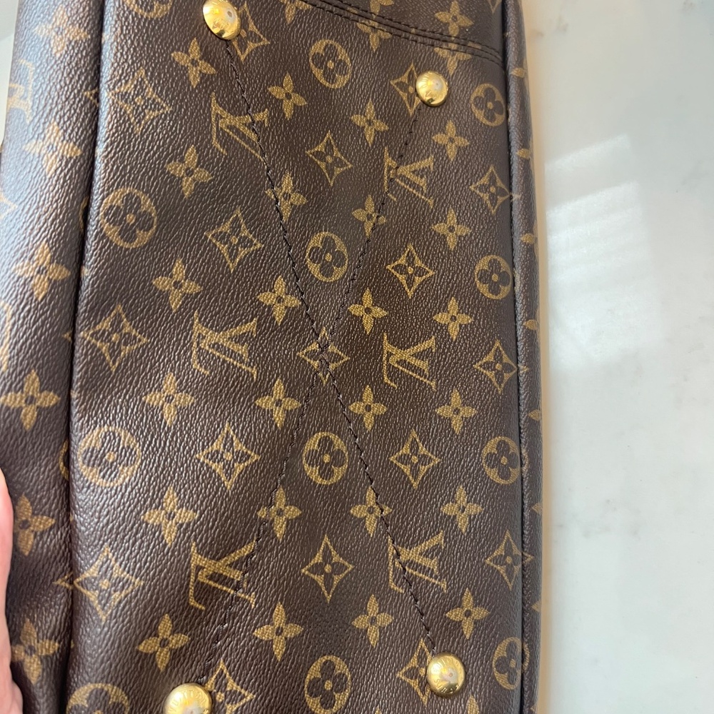 Louis Vuitton Brown Monogram Shoulder Bag - Picture 9 of 16